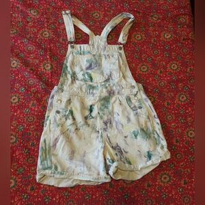 Nwot Levi's Tie Dye Overall Shorts